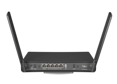 MikroTik hAP ac3 (WiFi 5/Standalone Router/RouterOS/Dual-Band AC1200/PoE Out)