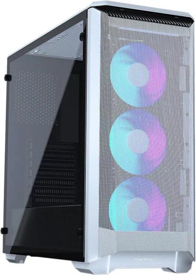 Phanteks P400A (Mid-Tower ATX/Mesh Front Panel/3x 120mm PWM Fans/High-Airflow Budget Classic)