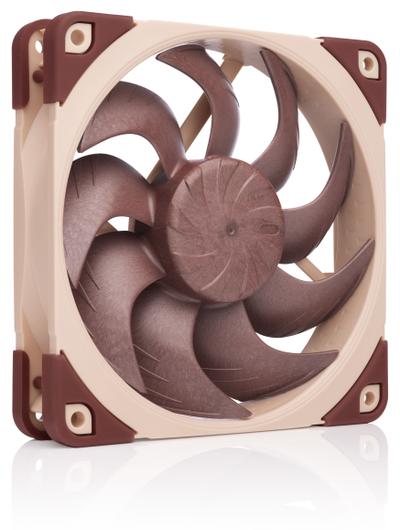 Noctua NF-A12x25 G2 PWM (120mm/3.94 mmH2O Static Pressure/22.6 dBA Max/2nd-Gen SSO2 Magnetic-Stabilized Bearing/2nd-Gen AAO Frame/0.5mm Tip Clearance/No RGB/PWM/6-Year Warranty)