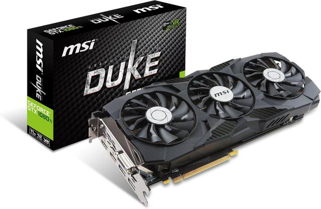 MSI NVIDIA GeForce GTX 1080 Ti 11GB graphics card