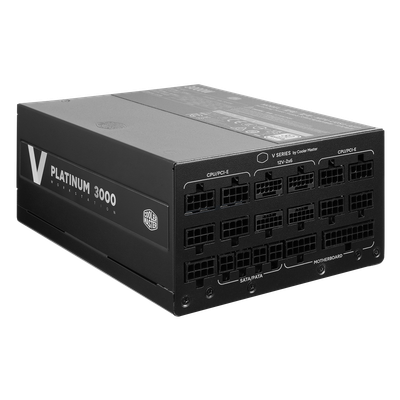 Cooler Master V Platinum 3000 (Verified 80+ Platinum/Workstation-Grade/12-Year Warranty)