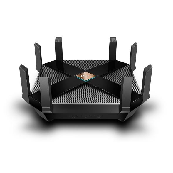 TP-Link Archer AX6000 dual-band WiFi 6 router with eight antennas