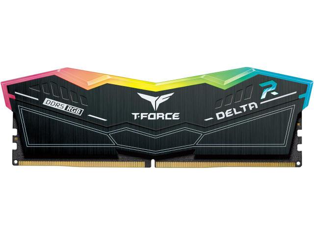 TeamGroup T-Force Delta RGB DDR5-6400 black module