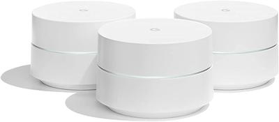 Google Wifi (3-Pack) (WiFi 5/Mesh System/Dual-Band AC1200/Original Google Mesh)