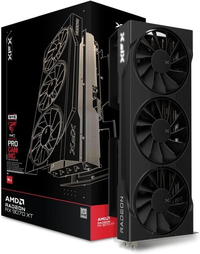 XFX Swift Radeon RX 9070 XT graphics card
