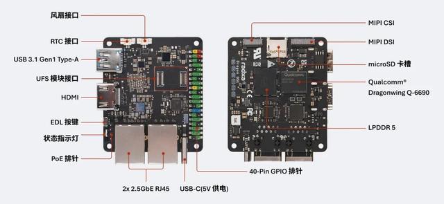 Radxa Dragon Q5E SBC