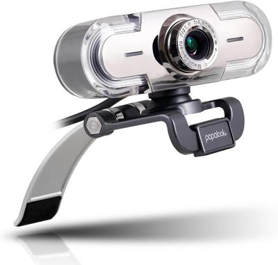 Papalook PA452 (1080p30/Autofocus/Built-In Ring Light/Dual Microphones/Streaming and Beauty Video Calls)