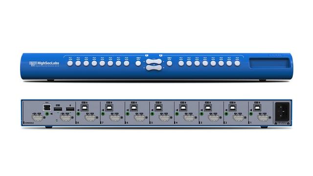 Secure KVM Systems SX82ph-4 8x2 mini-matrix KVM DP/HDMI PP4.0