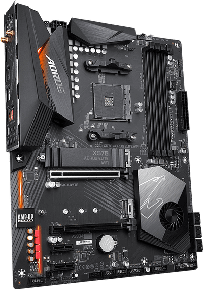 Gigabyte X570 AORUS Elite WiFi (AM4/AMD X570/ATX/PCIe 4.0/Dual M.2/Wi-Fi)