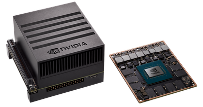 NVIDIA Jetson AGX Xavier Developer Kit (Single-Board Computer/8-Core Carmel ARM v8.2/512-Core Volta GPU/32 TOPS AI Performance/32GB LPDDR4x)