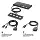 Belkin 4-Port Single Head HDMI Modular Secure KVM Switch, PP4.0 w/ Remote (F1DN104MOD-HH-4 / $757.99)