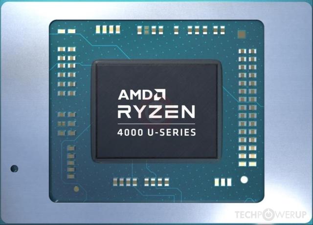 AMD Ryzen 7 4980U mobile processor chip (Microsoft Surface Edition)