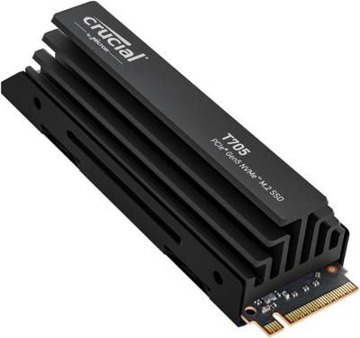 Crucial T705 4TB SSD with Heatsink