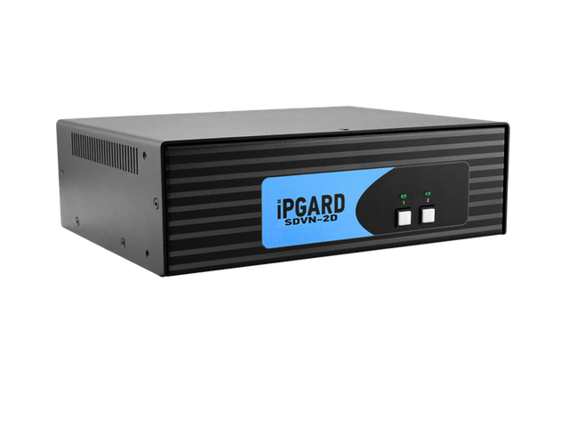 SmartAVI SDVN-2D 2-Port Dual-Head Secure KVM (DVI-I)