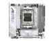 Gigabyte X870I AORUS PRO ICE (AM5/AMD X870/Mini-ITX/8+2+1 Power Stages/USB4/White Aesthetic)