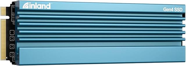 Inland Gaming Performance Plus PCIe Gen4 NVMe M.2 SSD with heatsink