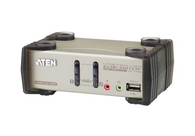 ATEN CS1732B (2 Computers / PS/2-USB VGA+Audio / Desktop KVMP Switch with OSD / $151.34)