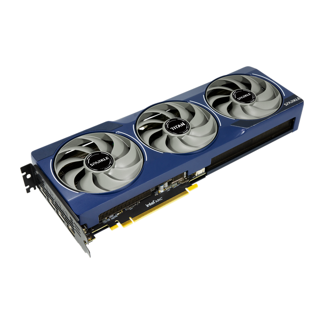 Sparkle Titan OC Intel Arc B580 graphics card