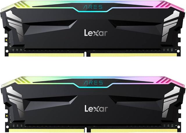 Lexar ARES RGB DDR4 16GB (2x8GB) 3600MHz CL18 desktop memory, black