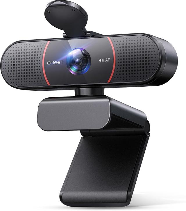 EMEET C960 4K webcam with autofocus and dual microphones