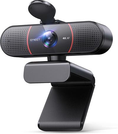 EMEET C960 (4K30/1080p60/Sony STARVIS Sensor/HDR/Autofocus/Dual Noise-Canceling Microphones/Streaming)