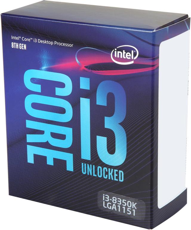 Intel Core I3 8350K (8th Gen) processor