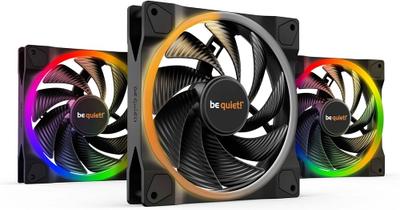 be quiet! Light Wings 140mm PWM high-speed (140mm/75.3 CFM/2.1 mmH2O Static Pressure/1800 RPM Max/30.5 dBA/Fluid Dynamic Bearing/ARGB/PWM)