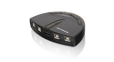 IOGEAR GUB431 4-Port USB 2.0 Automatic Printer Switch