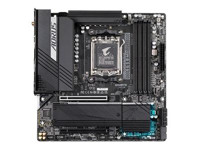 Gigabyte B650M AORUS Elite AX (AM5/AMD B650/mATX/Two M.2 Slots/Wi-Fi 6E)