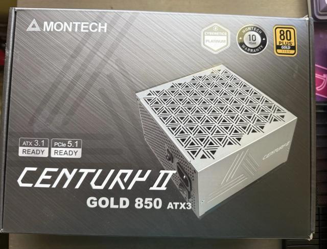 Montech Century II 850W 80 Plus Gold ATX Fully Modular Power Supply