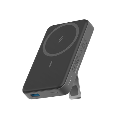 Anker 633 Magnetic Battery (10,000mAh, Foldable Kickstand, 7.5W Wireless, Pass-Through Charging)