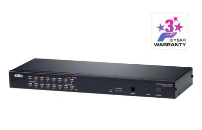 ATEN Single Pathway 16-Port CAT5 IP KVM Switch — KH1516Ai ($1,450.71)