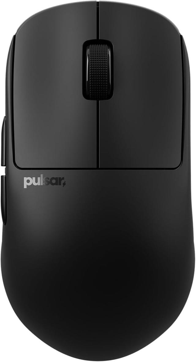 Pulsar X2H Crazylight wireless symmetrical gaming mouse in jet black
