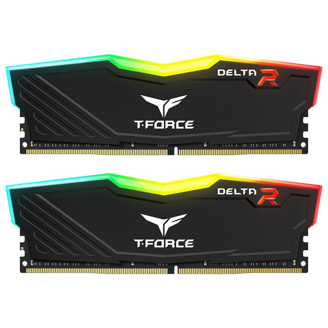 TeamGroup T-Force Delta RGB DDR4 black 32GB (2x16GB) 3600MHz kit