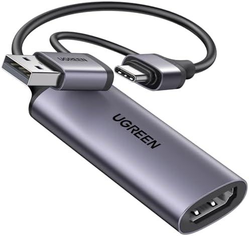 UGREEN CM489 HDMI capture card, gray
