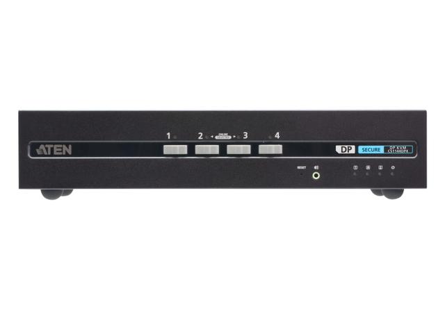 ATEN CS1144DP4 4-port 4K secure DisplayPort KVM switch with NIAP PP4.0 certification