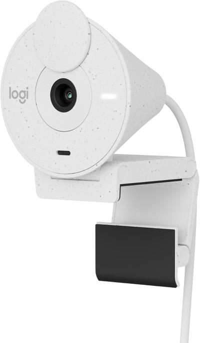 Logitech Brio 300 (1080p30/Auto-Light Balance/Noise-Reducing Microphone/Privacy Shutter/Everyday Video Calls)