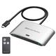 Cable Matters 201352 20Gbps USB-C Switch for 2 Computers (140W PD / 8K@30Hz or 4K@144Hz / $53.99)