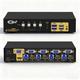 CKL CKL-942HV-3 (4-Port Dual Monitor HDMI+VGA KVM Switch / 4K@60Hz / ~$289.00)