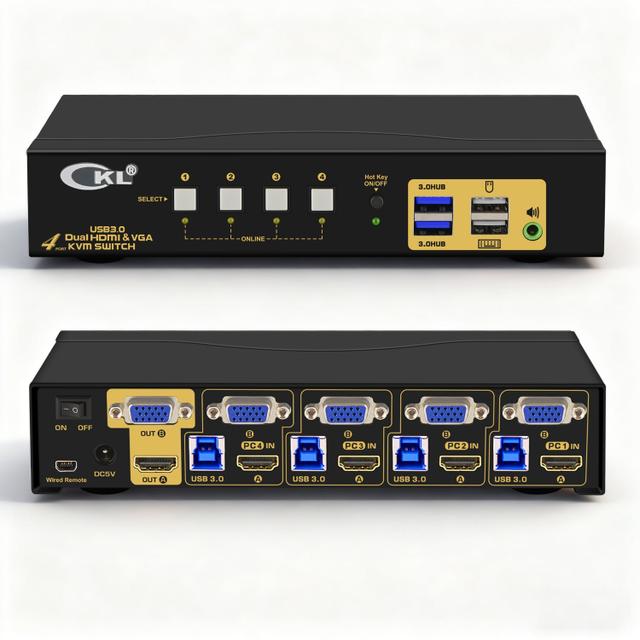 CKL 942HV-3 KVM switch