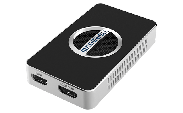 Magewell USB Capture HDMI 4K Plus external USB-C video capture device
