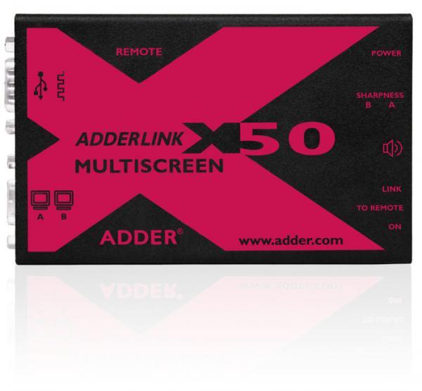 Adder ADDERLink X50-MS2 MultiScreen KVM extender remote unit