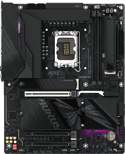 Gigabyte Z890 AORUS ELITE DUO X (LGA1851/Intel Z890/ATX/16+1+2 Phase VRM/CQDIMM 256GB/DDR5-10266 OC/5x M.2)