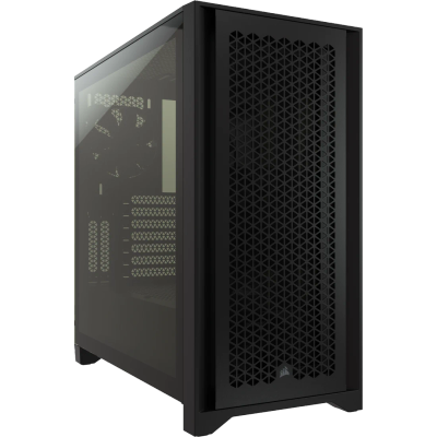 Corsair 4000D Airflow (Mid-Tower ATX/Two Pre-Installed 120mm Fans/High-Airflow Front Panel/Budget Best-Seller)