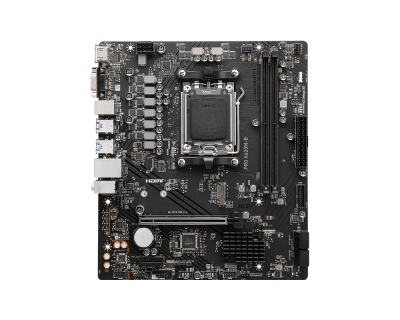 MSI PRO A620M-B (AM5/AMD A620/mATX/DDR5-6800+ OC/Updated CPU Support)