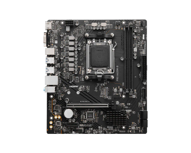 MSI PRO A620M-B AM5 microATX motherboard