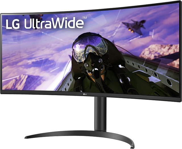 LG 34WP65C-B 34-inch curved ultrawide QHD monitor