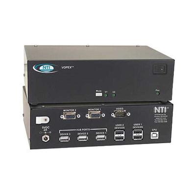 NTI VOPEX-USBV-2 (2 Computers / VGA USB KVM Switch / $400.00, was $410.67)