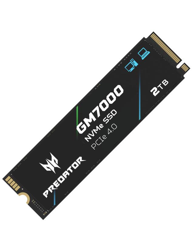 Acer Predator GM7000 PCIe Gen4 NVMe M.2 SSD with InnoGrit IG5236 controller and Micron B47R NAND