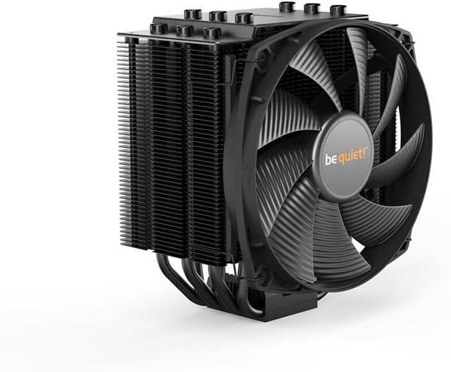 be quiet! Dark Rock 4 single-tower CPU air cooler with 135mm Silent Wings fan